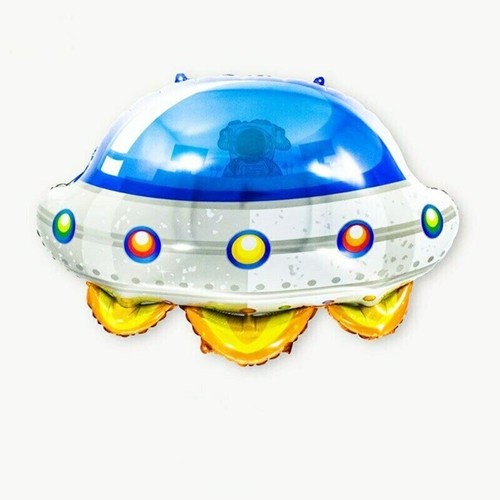 Ufo balloon alien birthday - balloon,