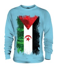 WESTERN SAHARA GRUNGE FLAG