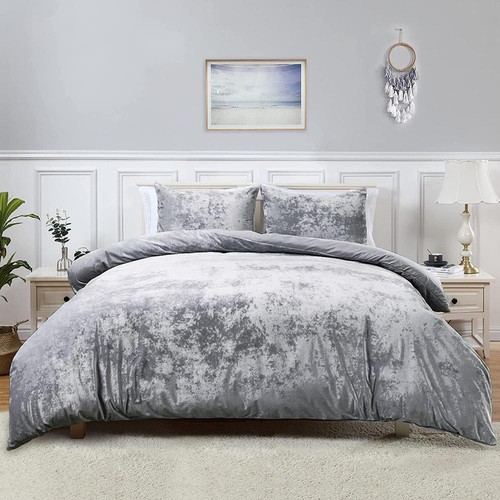 Silky crushed velvet 4piece - crushed,