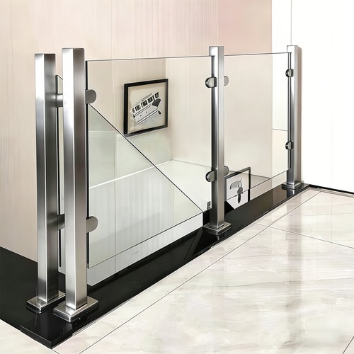 Balcony pool glass panel - balcony,