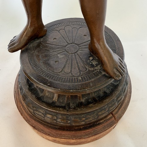 Antique patinated metal - patinated,