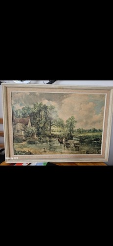 Large framed picture the - large,