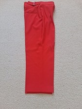 Zara Red Trousers