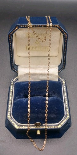 Ladies 9ct gold trace - 9ct, 16"