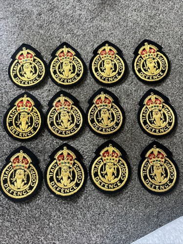 Civil defence corps badge - civil, kc