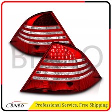 For Mercedes-Benz 00-06 W220 S-Class Red LED Tail Lights S350 S430 S500 S600 S55