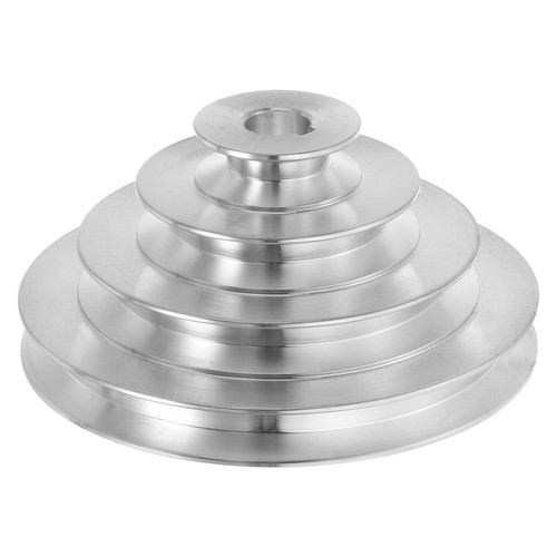 Aluminum type step pulley - aluminum,