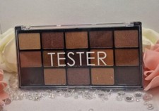 MUA 15 Shade Eyeshadow Palette Full Sized Tester NEW  Sealed - Metal Wonder