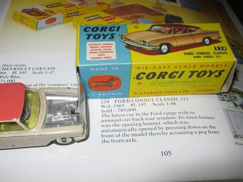 Corgi 234 ford consul classic - corgi,