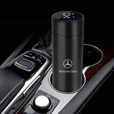 Mercedes Benz Portable Smart Thermos Bottle Temperature Display Cup For Travel