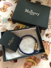 Mulberry Iris Woven Leather