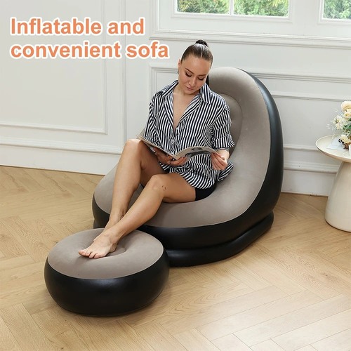 Inflatable sofa chair with - inflatable,