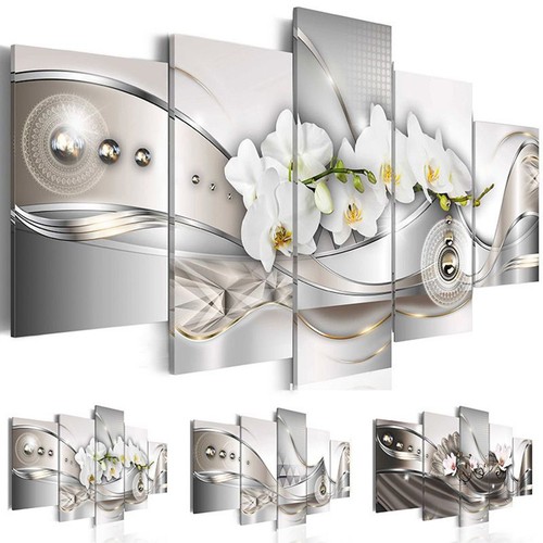 Home art decor abstract - art, flower