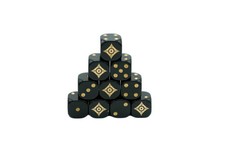 Easterlings Star, inspired Custom Dice, Ideal for Games like Lord of the Rings