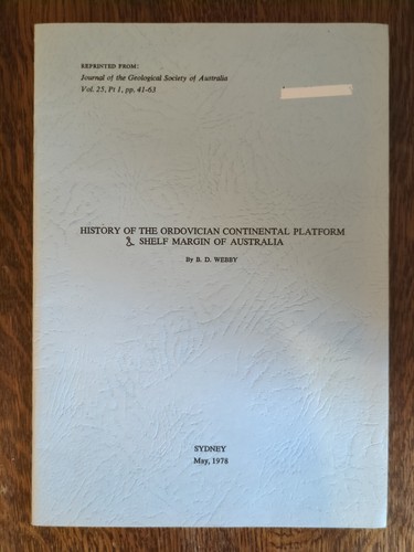 Pamphlet australian geology - pamphlet,,
