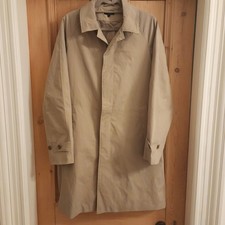 Manor Man Classic Trench Coat- Size Small