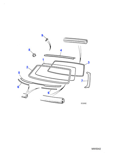 Jaguar genuine windscreen - genuine,