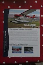 Cubcrafters Top Cub on Wipaire floats or skis, aircraft, seaplane info sheet