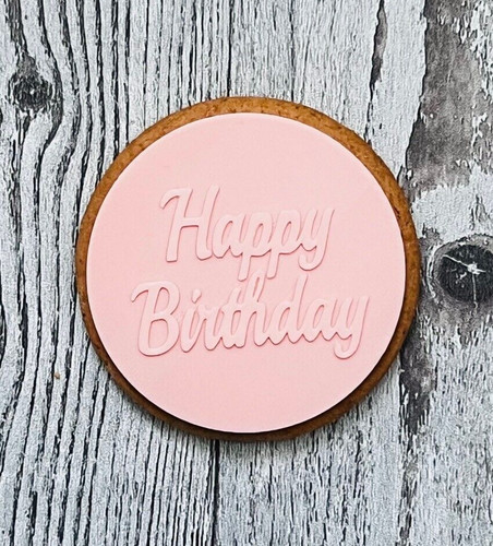 Happy birthday cookie - birthday, stamp