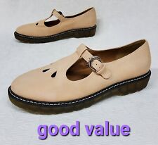 Top Shop Womens Flat Shoes UK Size 8 ( EU 42) Pale Peach Colour Faux Leather