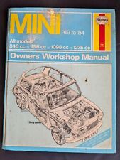 MINI 1969-1988 Owners Workshop Manual Haynes Book Used AC