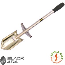 Black ada invader Stainless Steel Trowel - Metal Detecting