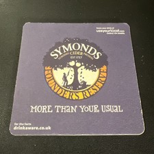 Symonds Cider, Stoke Lacy, Herefordshire, England ... 2016 Beer Mat