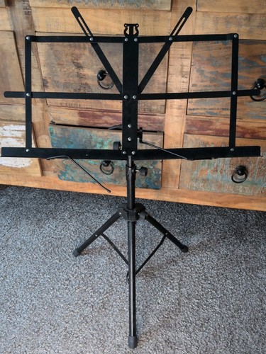 Folding sheet music stand - sheet,