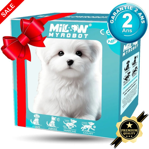 Realistic robot puppy - realistic,