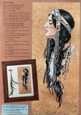 Cross stitch chart oweenee - cross,