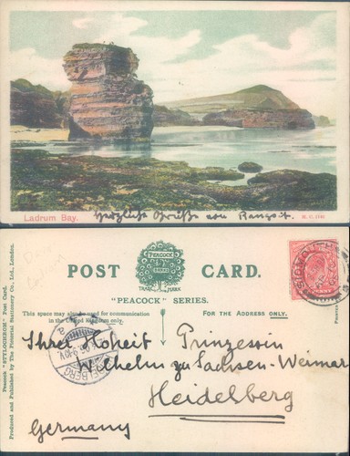 Ladram bay rock - rock, formation