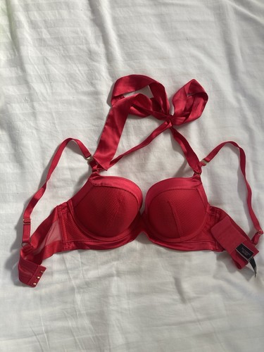 Victoria secret red mesh - red,