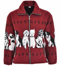 LADIES WOMENS DOUBLE FLEECE