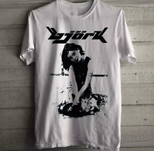 Bjork 90s Reprinted White T