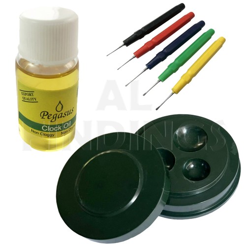 Clock oil cup hole - clock,