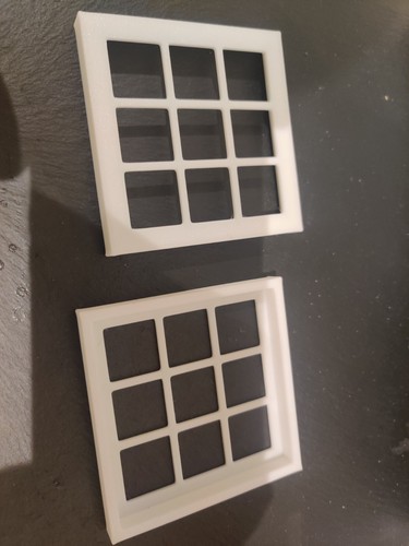 Window frames dolls house - window,