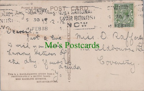 Genealogy postcard rafferty - postcard,