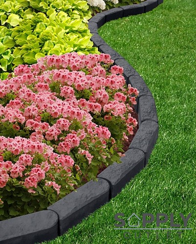 Graphite garden edging - 12,