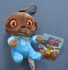 Baby Meerkat Plush Soft Toy, Bag Toy, Hanging Toy, Clip-on Toy