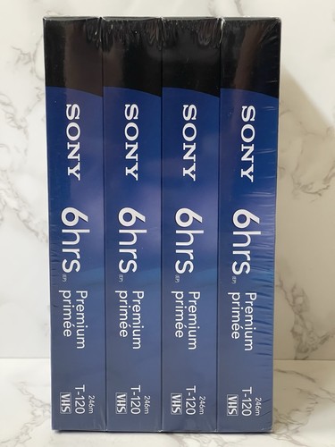 Sony vhs pack blank - vhs, vcr