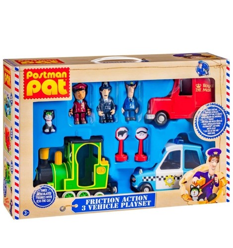 Postman pat friction action - postman,