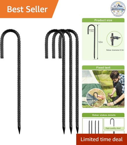 Rebar stakes inch heavy - 12,