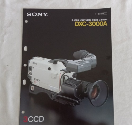 Vintage 1990 sony dxc 3000a - sony, dxc-3000a