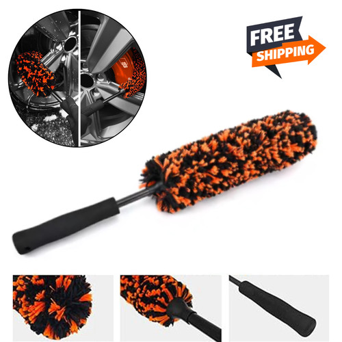Car wheel cleaning brush - car,