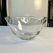 Indiana Glass Bowl Ruffled