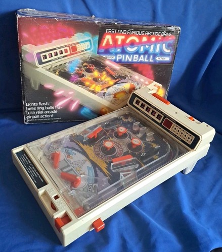 Vintage retro atomic pinball - retro,