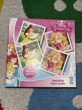 Disney Princess Matching Pairs Game. Memory Card Game.