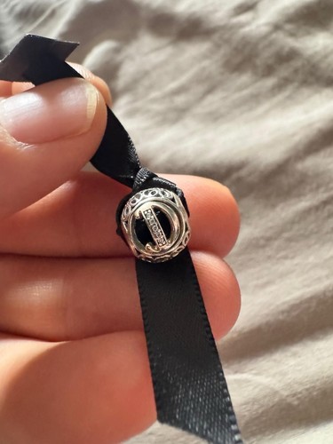 Genuine pandora alphabet pave - pandora,