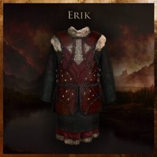 The Erik LARP Leather Body Size 40-48 Oxblood