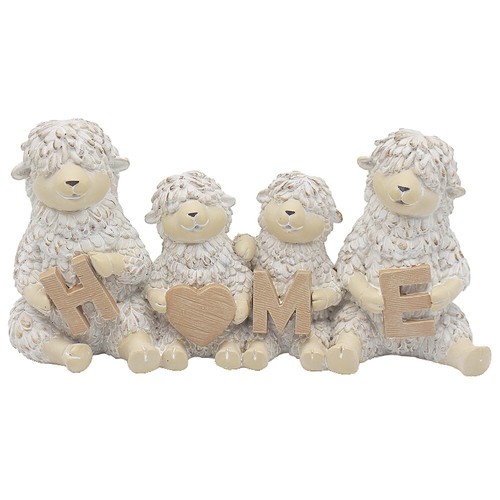 Sheep family home - home, mum